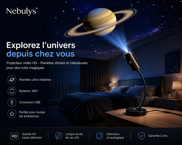 Nebulys - Planet Édition - USB Projector