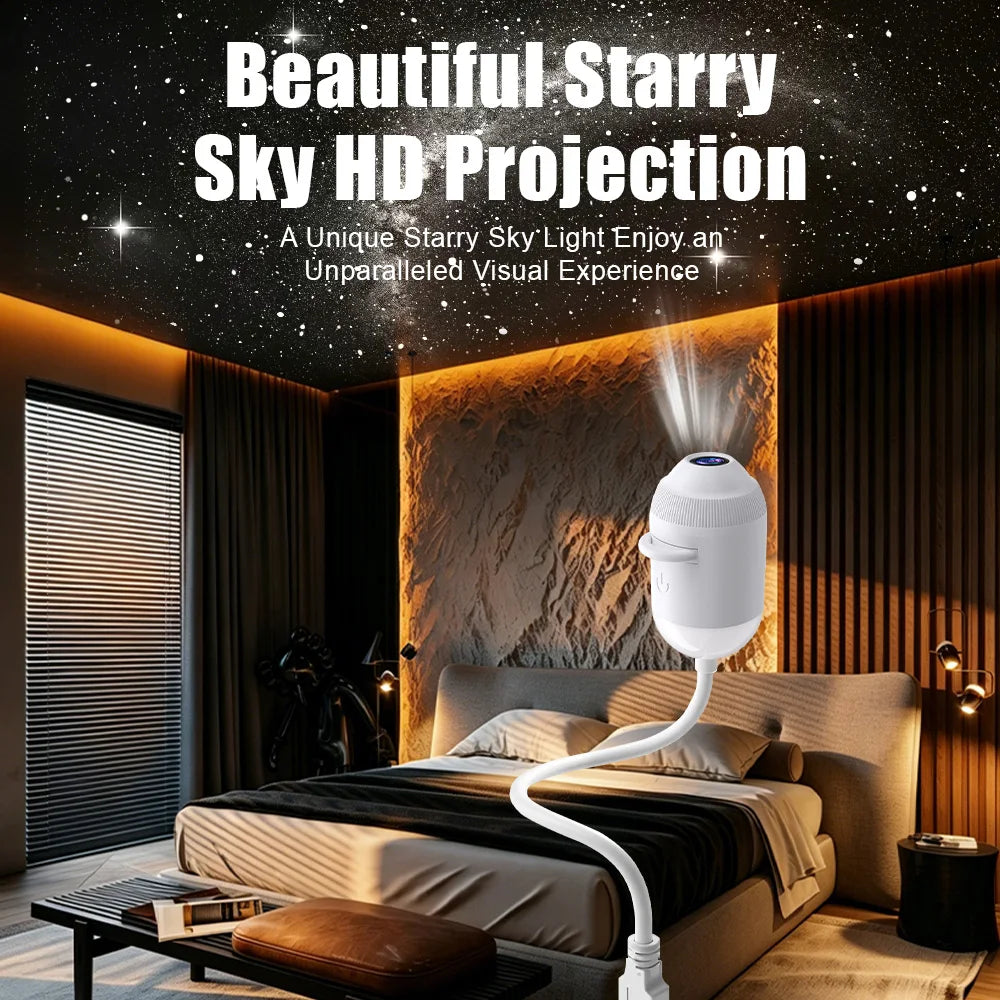 Nebulys Comet — Veilleuse Ciel Étoilé USB Voiture & Maison
