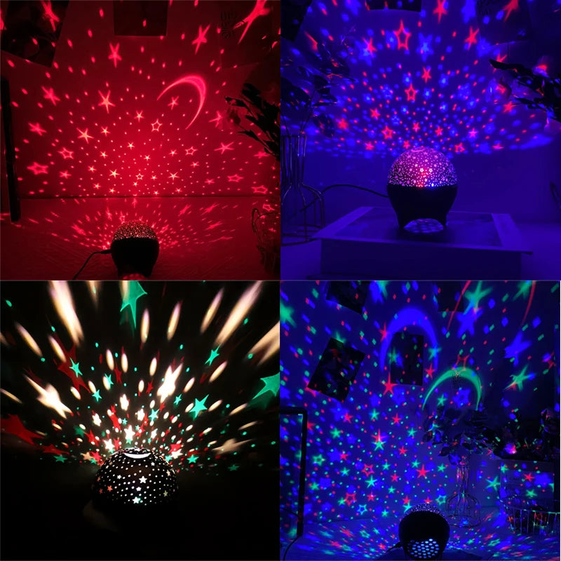 Nebulys Luna Kids — Veilleuse Étoilée Projection 7 Couleurs