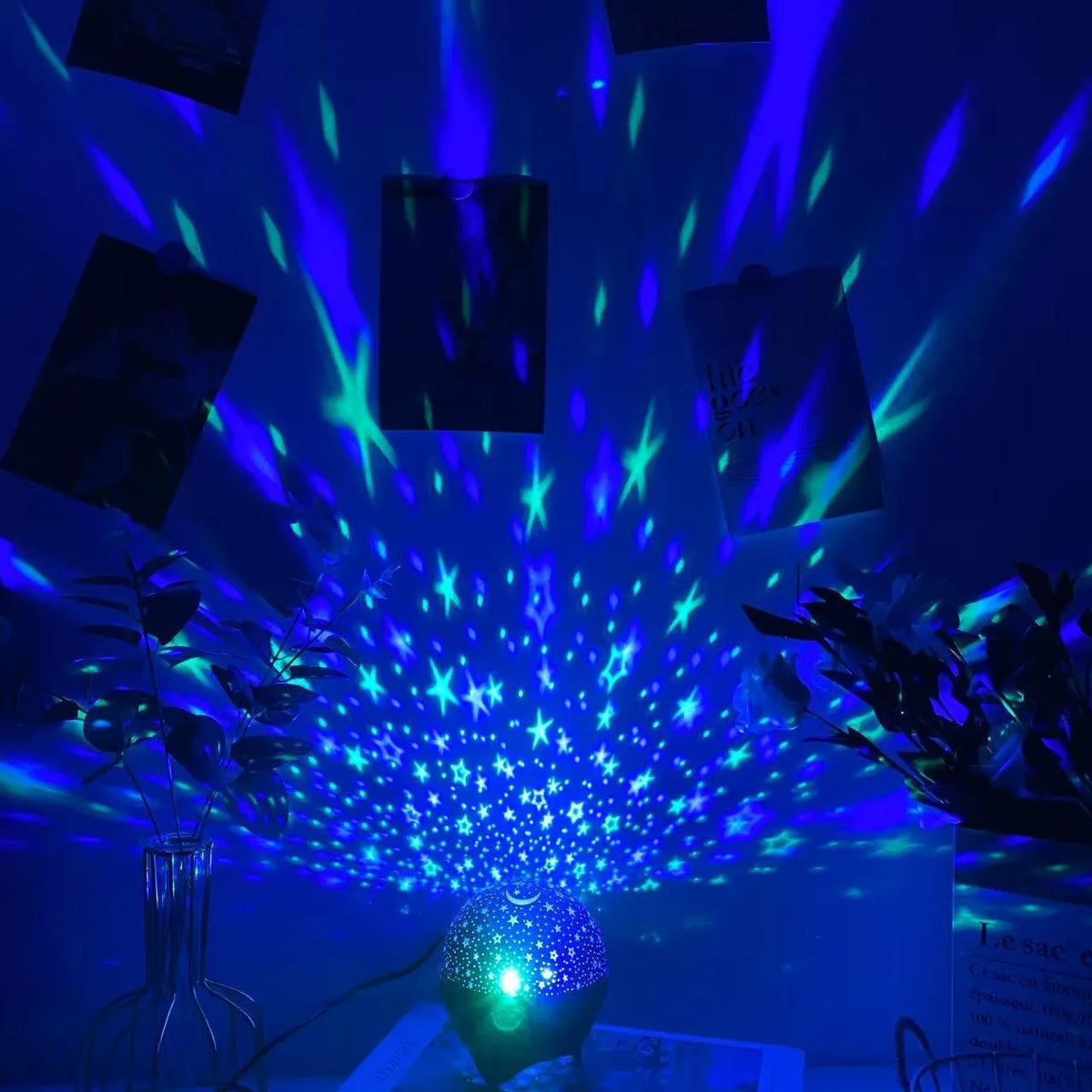 Nebulys Luna Kids — Veilleuse Étoilée Projection 7 Couleurs