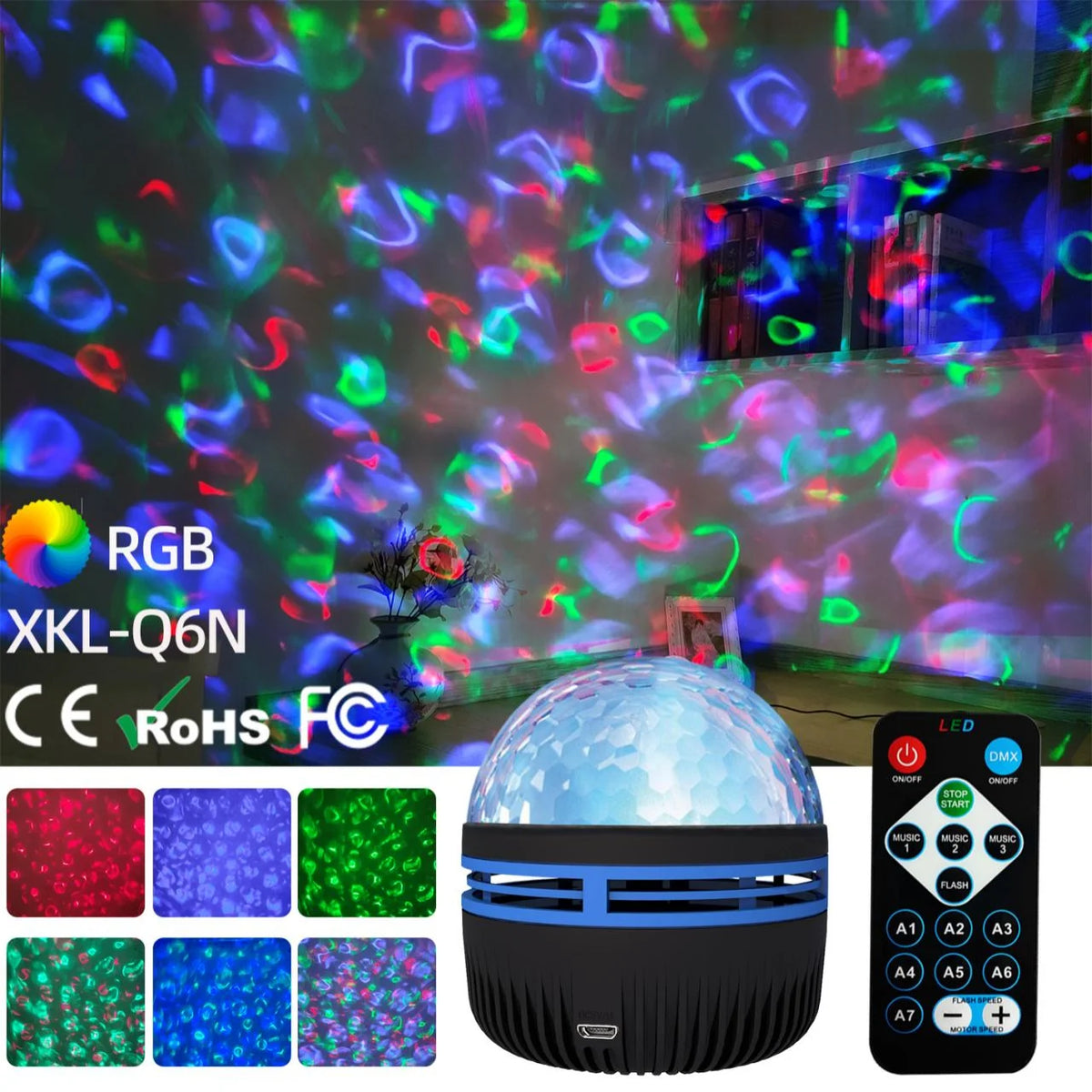 Nebulys Orbit — Projecteur Galaxie /Ocean Rotatif 360°